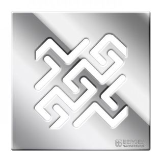 Душевой трап Berges Zentrum Antik 091465 15см хром глянец