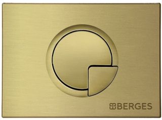 Кнопка смыва Berges Novum бронза 040028
