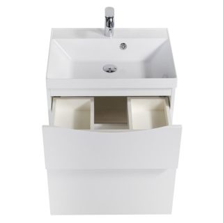 Тумба под раковину BelBagno Marino 90см Bianco Lucido MARINO-H60-900-2C-SO-BL-P