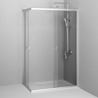 Душевой уголок AM.PM Sunny W87G-403-12080-MT профиль серебристый 120x80 см