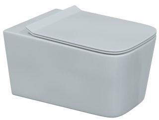 Подвесной унитаз Berges Floe Rimless белый 082121 сиденье Floe Slim SO микролифт быстросъёмное