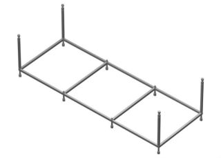 Каркас для ванны Am.pm INSPIRE 2.0 W52A-180-080W-R 180x80