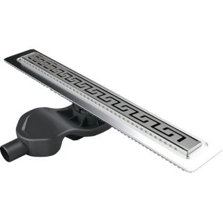 Душевой лоток Berges Wasserhaus B1 Antik 090124 60 Матовый хром