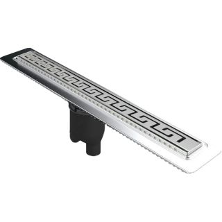 Душевой лоток Berges Wasserhaus B1 Antik 091023 50 Хром глянец