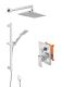 Душевой комплект Swedbe Platta 5539 хром