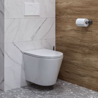 Унитаз подвесной Maretti Florenza безободковый с микролифтом, FL10PBM97-844, белый