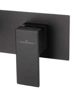 Встраиваемый смеситель для раковины Wonzon & Woghand Cube WW-88869016-MB чёрный матовый