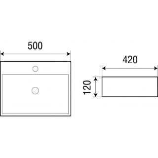 Раковина накладная WW SK Арт. ELBACH 21735 10000003863
