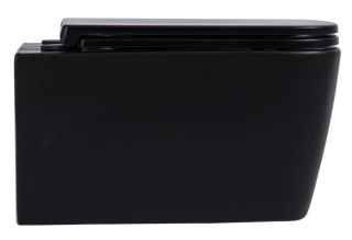 Подвесной унитаз Avimano Vision 1000042 безободковый чёрный матовый