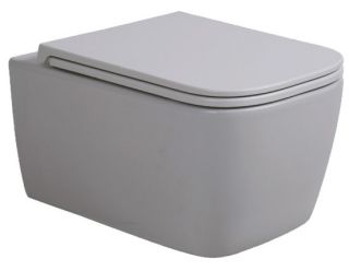 Подвесной унитаз Avimano Vision 1000043 безободковый серый матовый