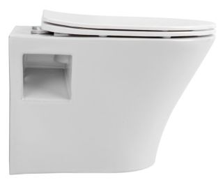 Подвесной унитаз Avimano Promotion 1000080 безободковый белый глянец