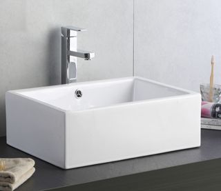 Раковина-чаша CeramaLux 9129 белая 51 см