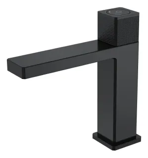 Смеситель для раковины Boheme Quad 159-B автоматический чёрный