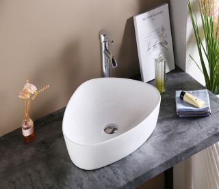 Раковина-чаша CeramaLux 9386 белая 50.5 см