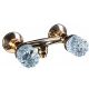 Смеситель для душа Boheme Crystal золото 294-CRST