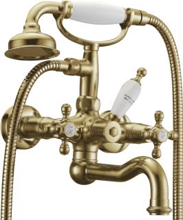 Смеситель для ванны Boheme Medici Presente бронза 313