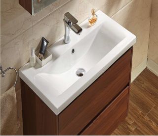 Раковина  CeramaLux 9393-70 белая 71.5 см