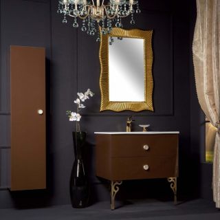 Тумба под раковину Armadi Art Neoart 80см шоколад 831-080-DB