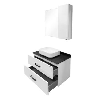 Comforty Зеркало-шкаф "Турин-75" дуб бежевый