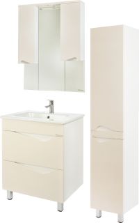 Пенал Bellezza Эйфория 35см правый бежевый 00000006544