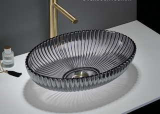 Раковина  CeramaLux GL49A графит 51 см