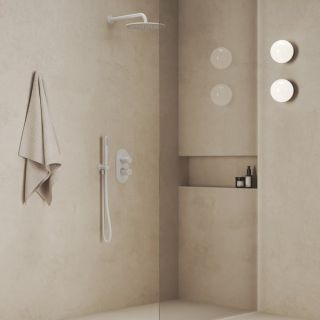 Смеситель для душа Ravak Espirit X070249 ES 063.10WV.O2 БЕЛЫЙ ВЕЛЬВЕТ