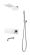 Душевой комплект Boheme Fusion 130-2-CR хром
