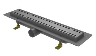 Душевой лоток Paini Line CH450LC 45см чёрный матовый