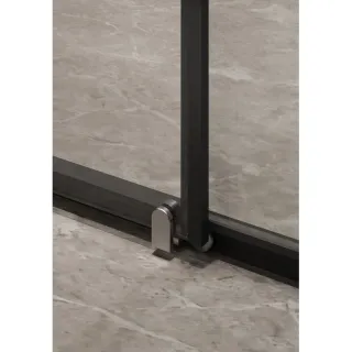 Душевая дверь в нишу Timo T04 150 см чёрный