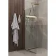 Душевая перегородка Timo T14 120 см золото