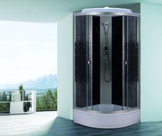 Душевая кабина Niagara NG-3504-14BLACK 90х90х215