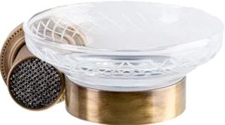 Мыльница Boheme Royal Crystal бронза 10923-BR