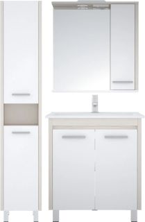 Зеркало-шкаф с подсветкой Corozo Лорена правый 75см лайн SD-00000297