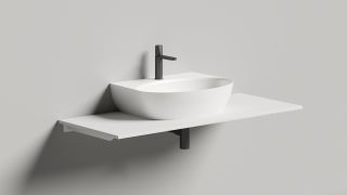 Подвесная раковина Salini Alda Wall 02 S-Sense 140312GRF 58см RAL полностью