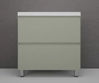 Тумба под раковину напольная Style Line Манхэттен ЛС-00002373 80 см олива