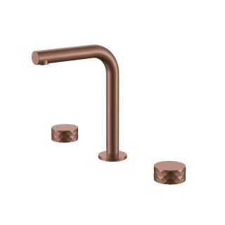 Встраиваемый смеситель для раковины Boheme Stick Diamond 152-BRB брашированная бронза