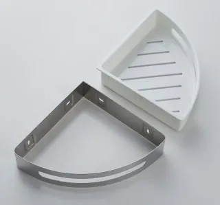 Полка угловая Timo Luiro 18577/17 чёрный/золото матовое