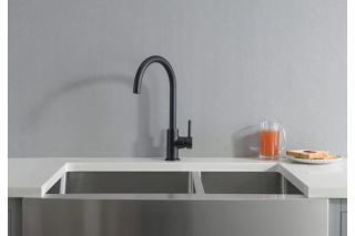 Смеситель для кухни Aquatek Европа AQ1382MB черный