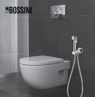 Гигиенический душ Bossini Paloma Brass E37005.095 никель