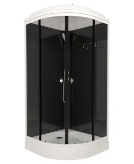 Душевая кабина Triton Топ Щ0000064609 90x90 см профиль чёрный стекло тонированное