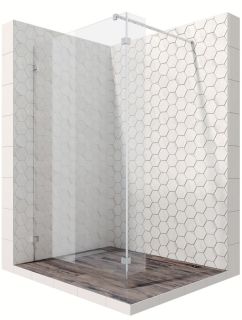 Душевая перегородка Ambassador Walk-in 15031106 100см хром/прозрачное