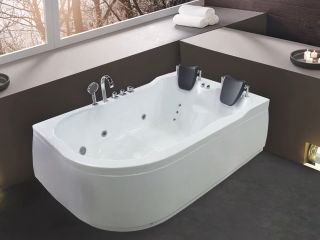 Акриловая ванна Royal Bath Norway правая 180x120см белый RB331100SB-R