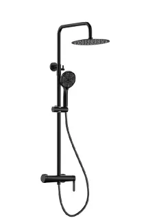 Душевая система Gid Aira L020BMND3 черная матовая