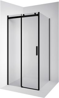 Боковая стенка Ambassador Benefit 80HB 80см чёрный/прозрачное