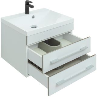 Тумба под раковину Aquanet Верона 272423 60 см белый матовый