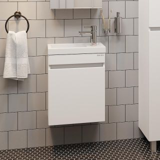 Тумба под раковину подвесная Onika Милтон 104513 45 см белый