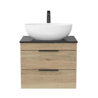 Тумба под раковину подвесная Onika Легран 106162 60 см дуб галифакс
