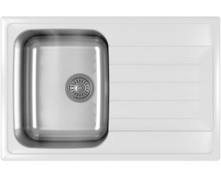 Кухонная мойка Dr. Gans Дуэт 760 белый