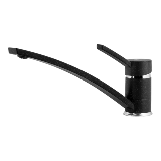 Смеситель для кухни GranFest 1724 черный