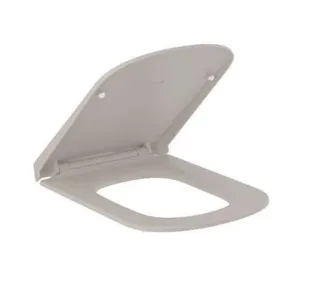 Приставной унитаз Kludi Resa S 27WCB03O2 безободковый серо-бежевый матовый